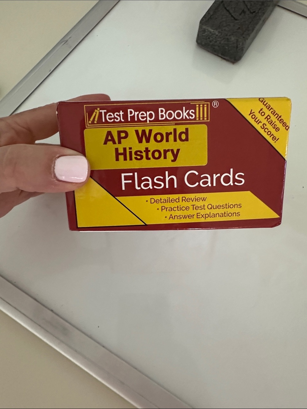 Test Prep Books AP World History Flash Cards - Red & Yellow. Brand new. Not used